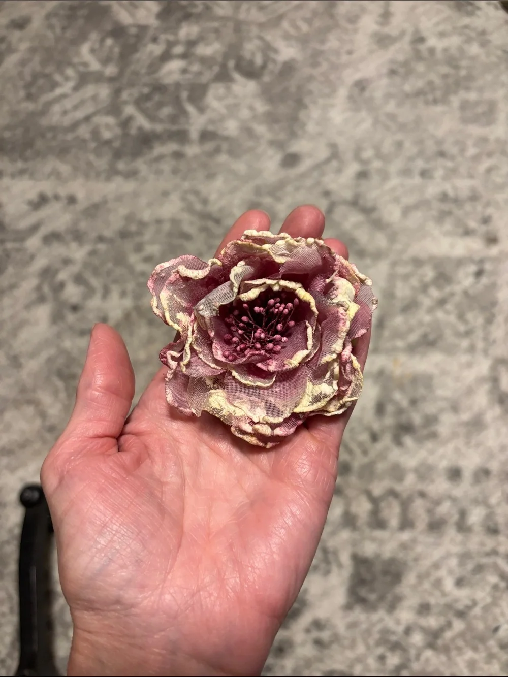 Vintage floral pin bundle